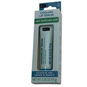 b.pure Cooling Lip Serum Mint Hyaluronic Acid Coconut Oil New